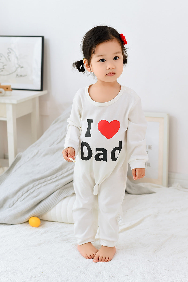 Newborn Baby "I love Mom/Dad" Onesie